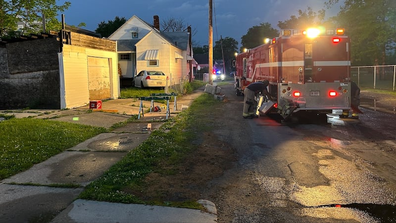 One person was hospitalized after a car crashed into a house on Wallwerth in Toledo on...
