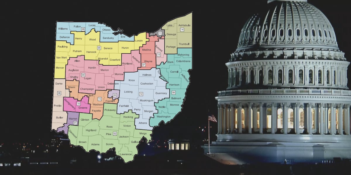Ohio To Redraw Congressional Map For 2026 Election ohio-to-redraw-congressional-map-for-2026-election