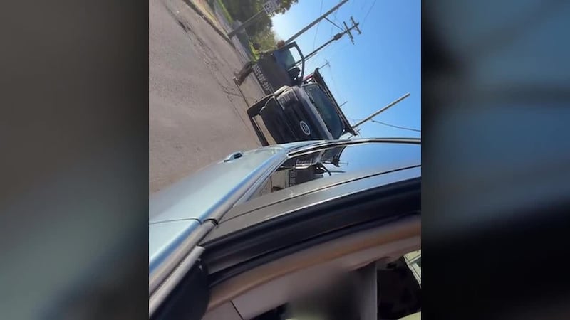VIDEO: Local mother says business owner followed her, revved engine in road rage incident...