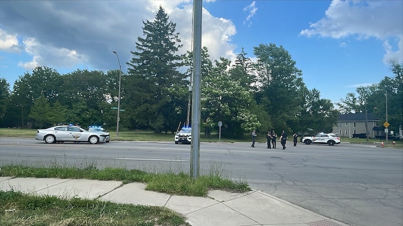 Toledo Police respond to a shooting that left multiple people injured near the Old West End...