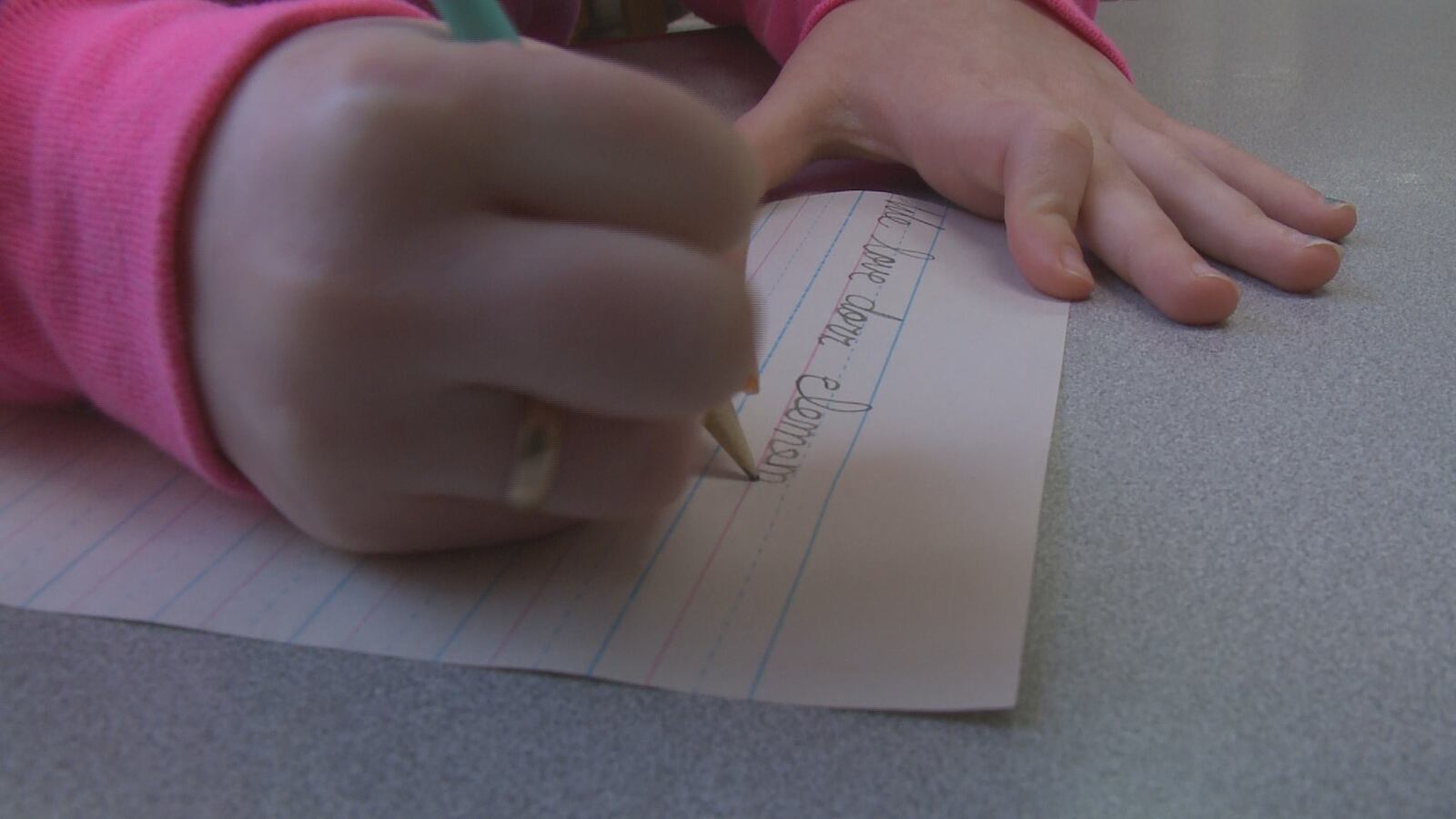 Ohio Cursive Local schools prepare for Ohio's new cursive writing curriculum