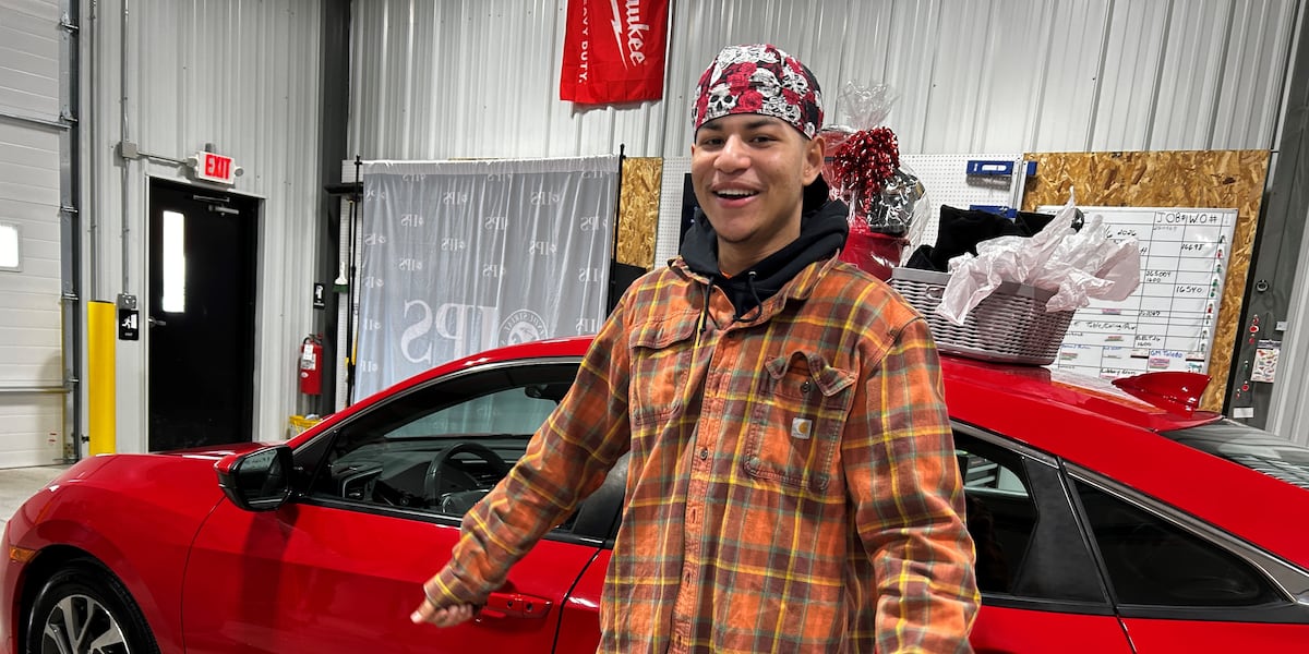 Waite High School graduate who overcame homelessness gifted a car Waite High School graduate who overcame homelessness gifted a car