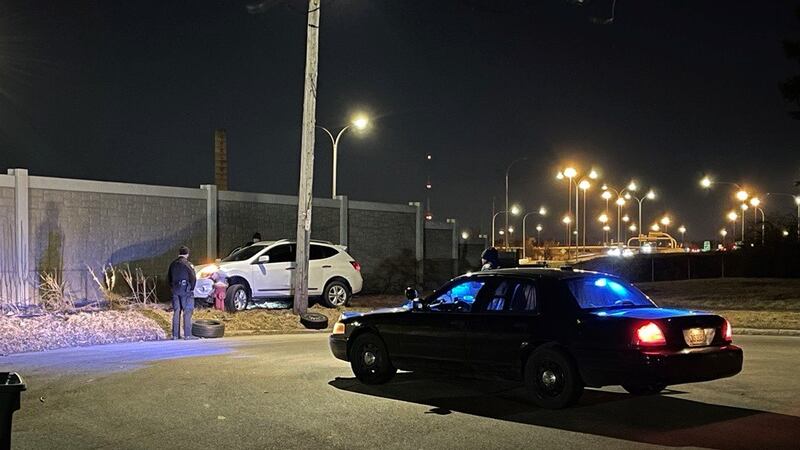 Toledo Police chase ends in crash.