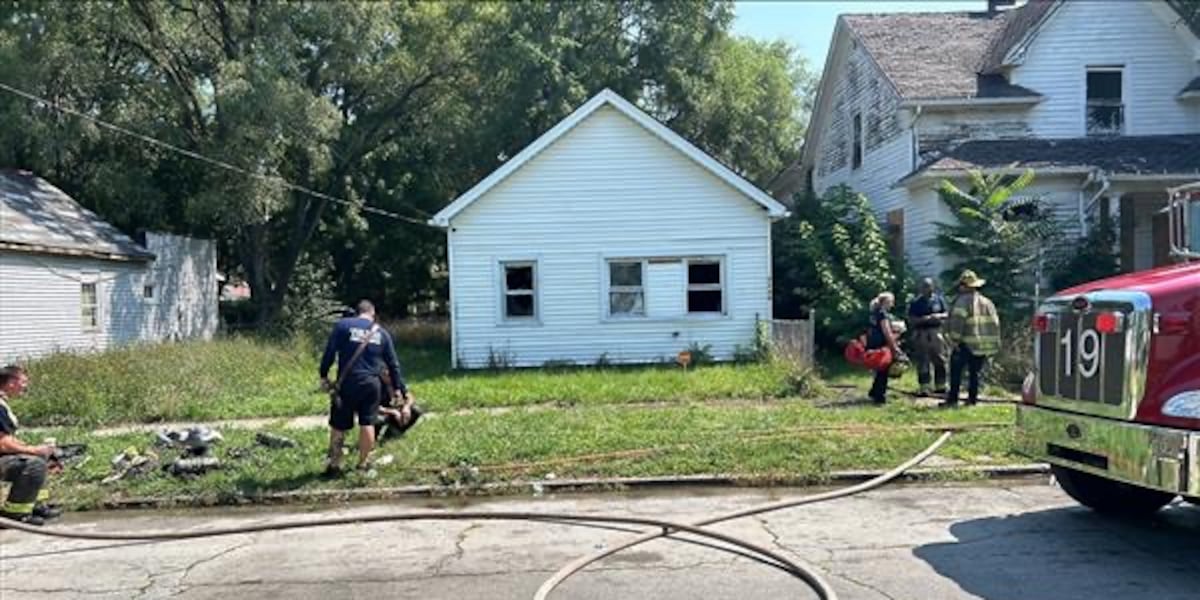 No injuries reported after one-room house fire in Toledo