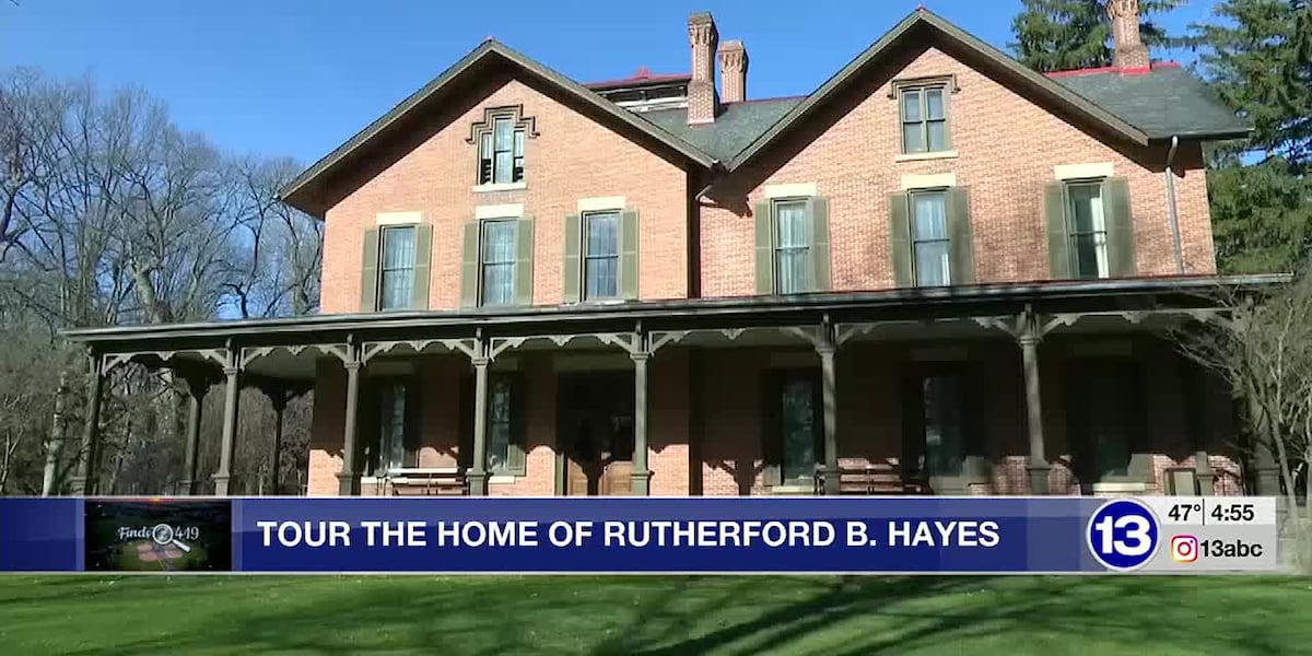 Justin Rutherford Home Finds in the 419 - Rutherford B. Hayes Home