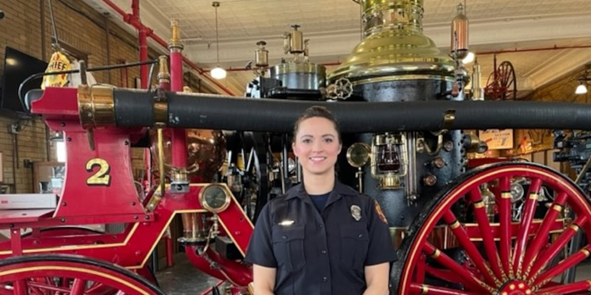 April Reed Firefighter Local firefighter honored for her work helping shape the future of TFRD