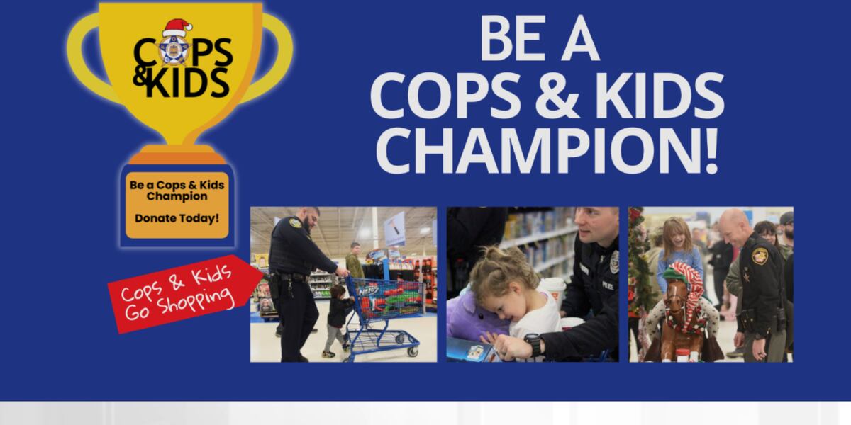 Cops & Kids Go Shopping seeking community support Cops & Kids Go Shopping seeking community support