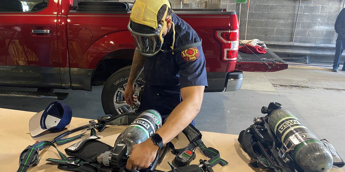 Toledo firefighters receive upgraded breathing devices