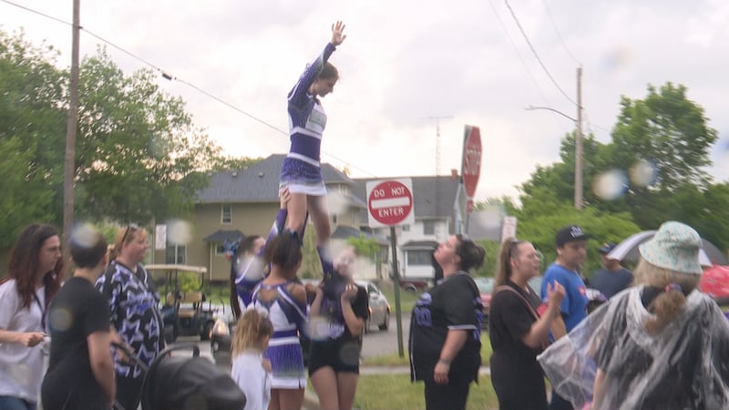 Images from the OWE Fest Parade in Toledo on June 6, 2026 show local organizations, bands and...