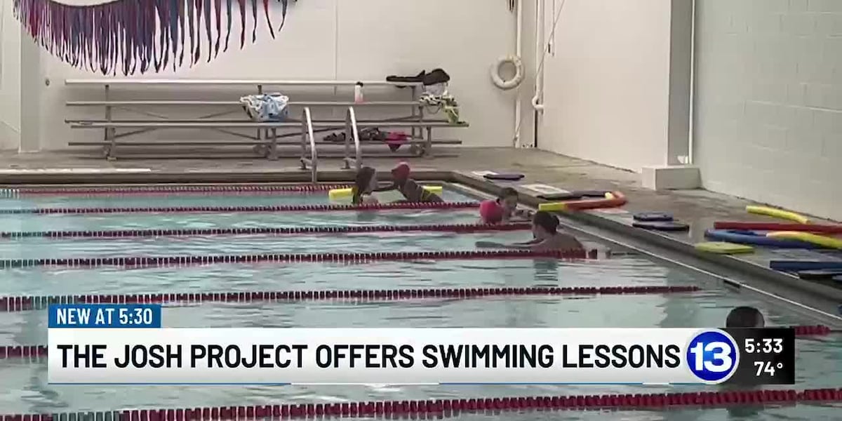 Josh March Pool The Josh Project offers swimming lessons