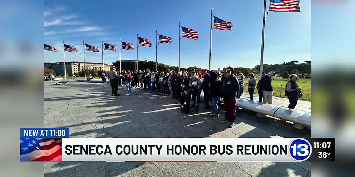 Seneca County Honor Bus reunion