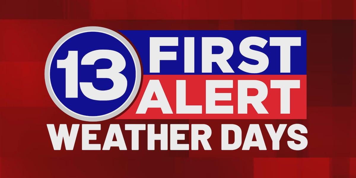 13 First Alert Weather Day issued for Sunday-Monday, gusty storms and wintry precipitation expected