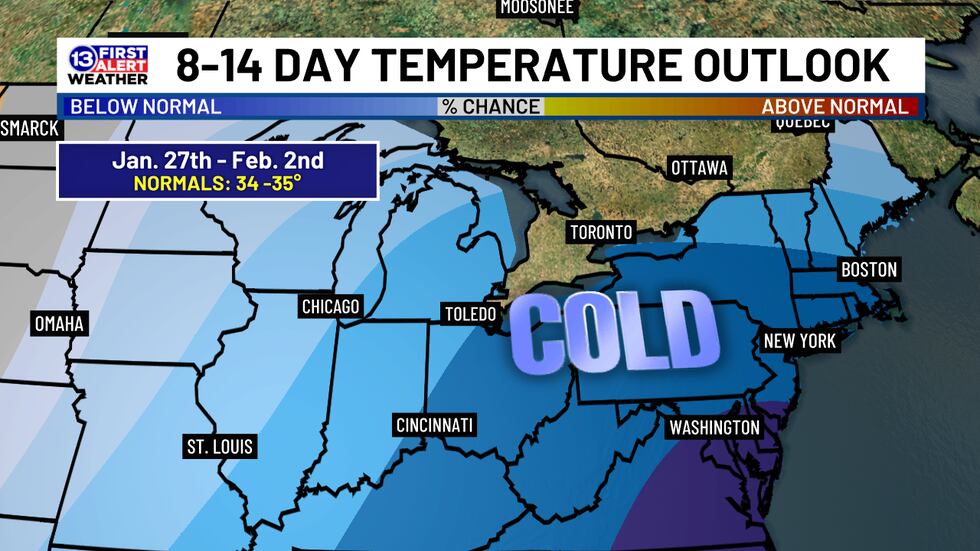 More Cold Weather Biting Cold Temperatures to Grip Region Through Month’s End