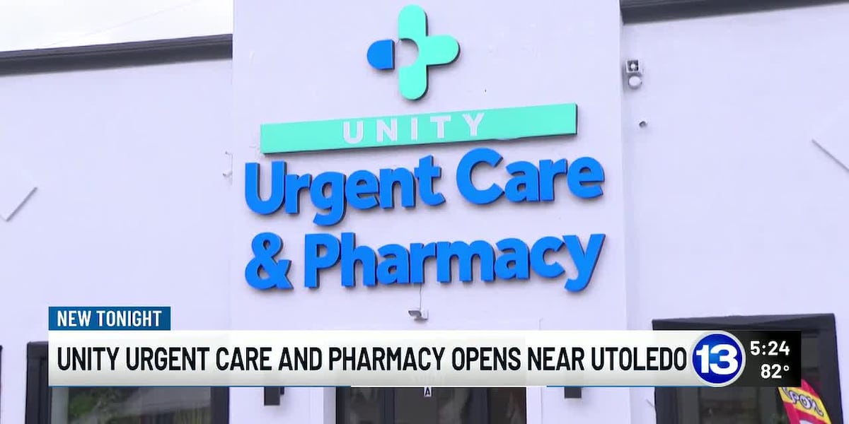 Unity Rx Pharmacy Unity urgent care and pharmacy opens near University of Toledo