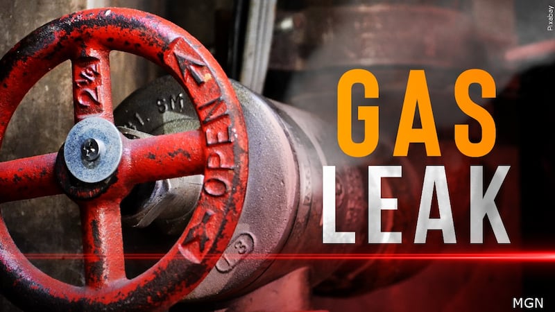 Oregon Fire Department responds to natural gas leak Thursday morning