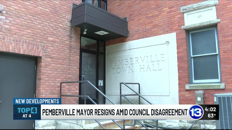 Pemberville, Ohio town hall WTVG