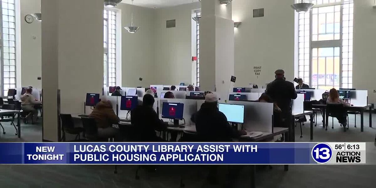 Lucas County library assisting with public housing applications