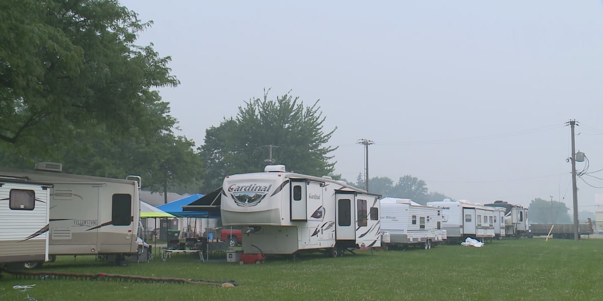 Lucas County Fair continues amid Canadian wildfire smoke