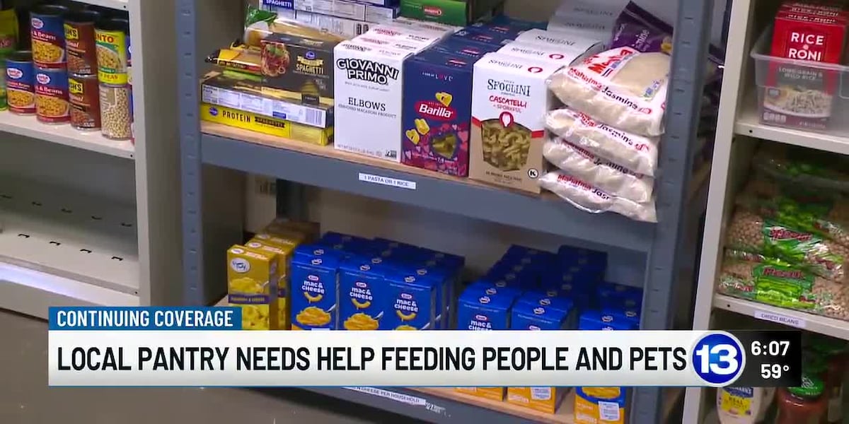 Local Pantry Local pantry needs help feeding people and pets