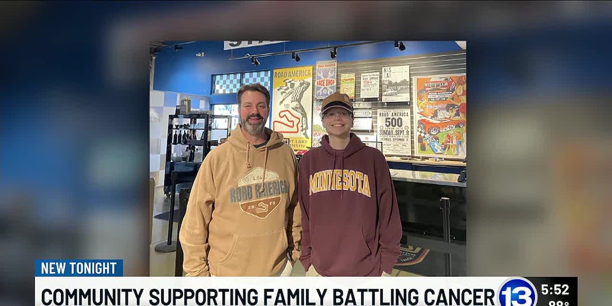 Community supporting family battling cancer