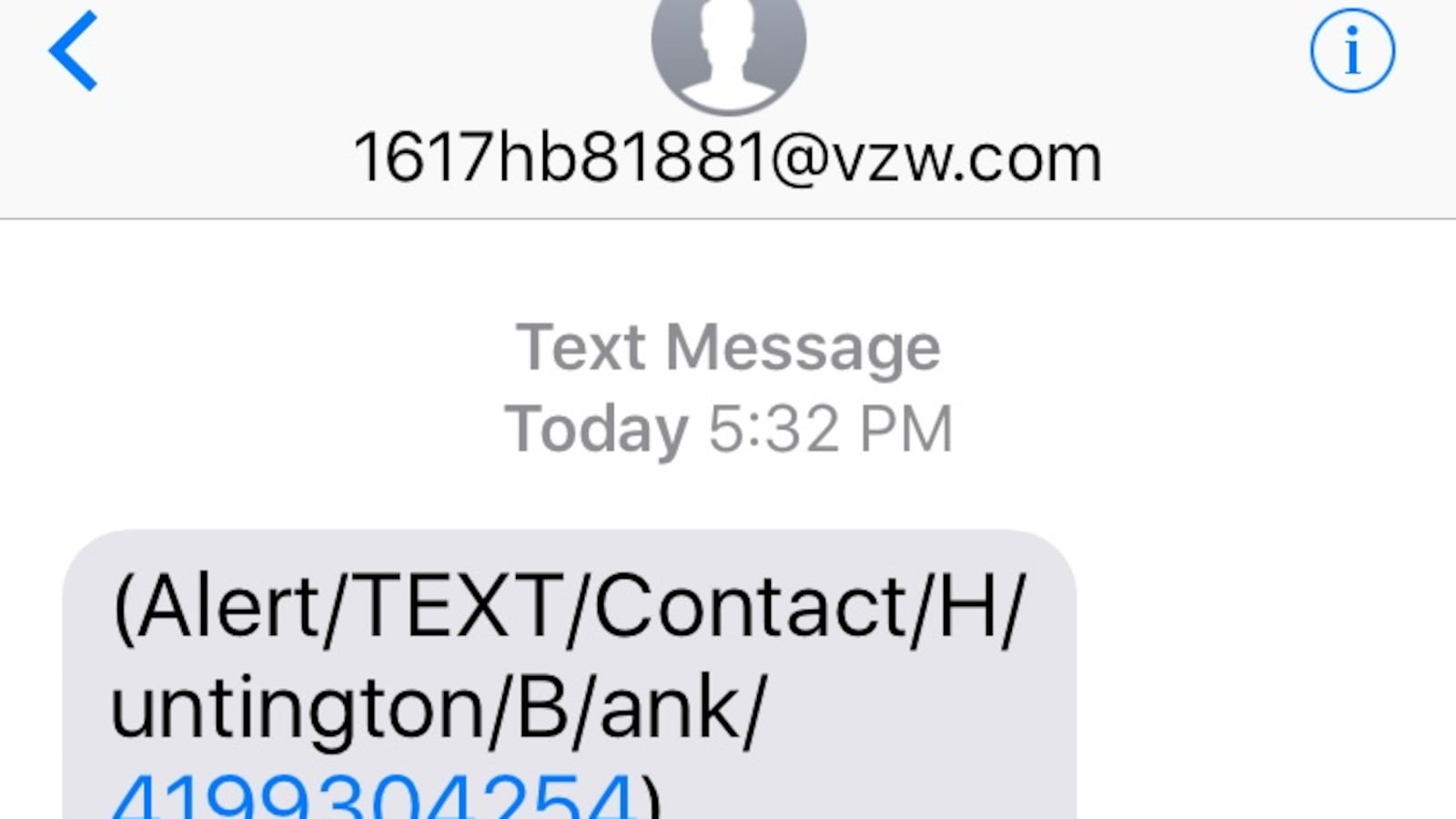 Don't respond! A text message scam is targeting your personal information