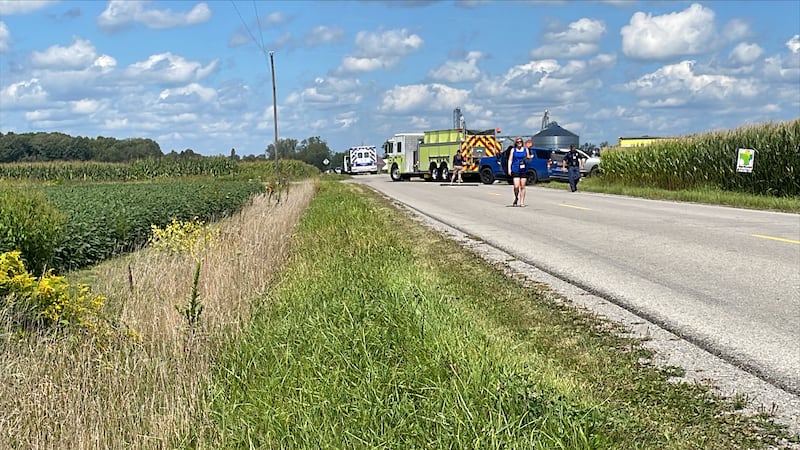 Four people were killed in a two-vehicle crash in Lenawee County on Sept. 4, 2023.
