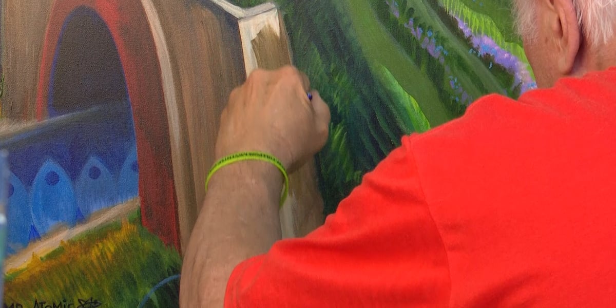 We the People: Toledo twin painters create art as “Mr. Atomic”