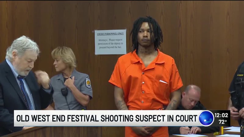 Eljay Crisp-Carr, one of two alleged shooters in the Old West End Fest mass shooting on June...