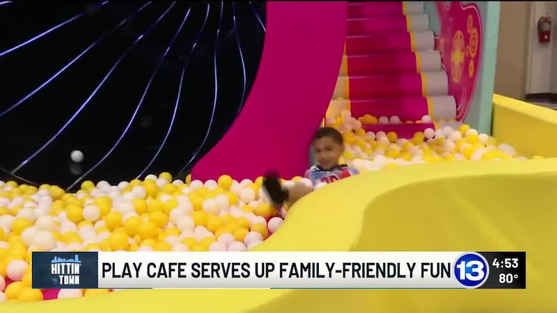 Kidnetic Play Cafe in Toledo has everything from slides to a ninja course for kids ages 1-10.