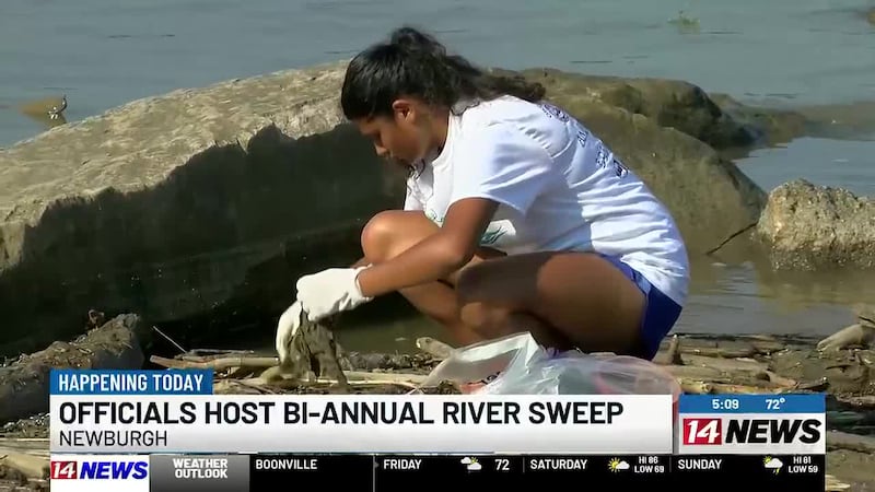Newburgh hosts river cleanup ahead of Fourth of July weekend