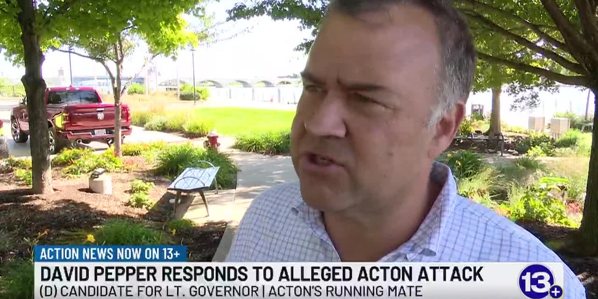 Acton's running mate praises police response after alleged attack at campaign event