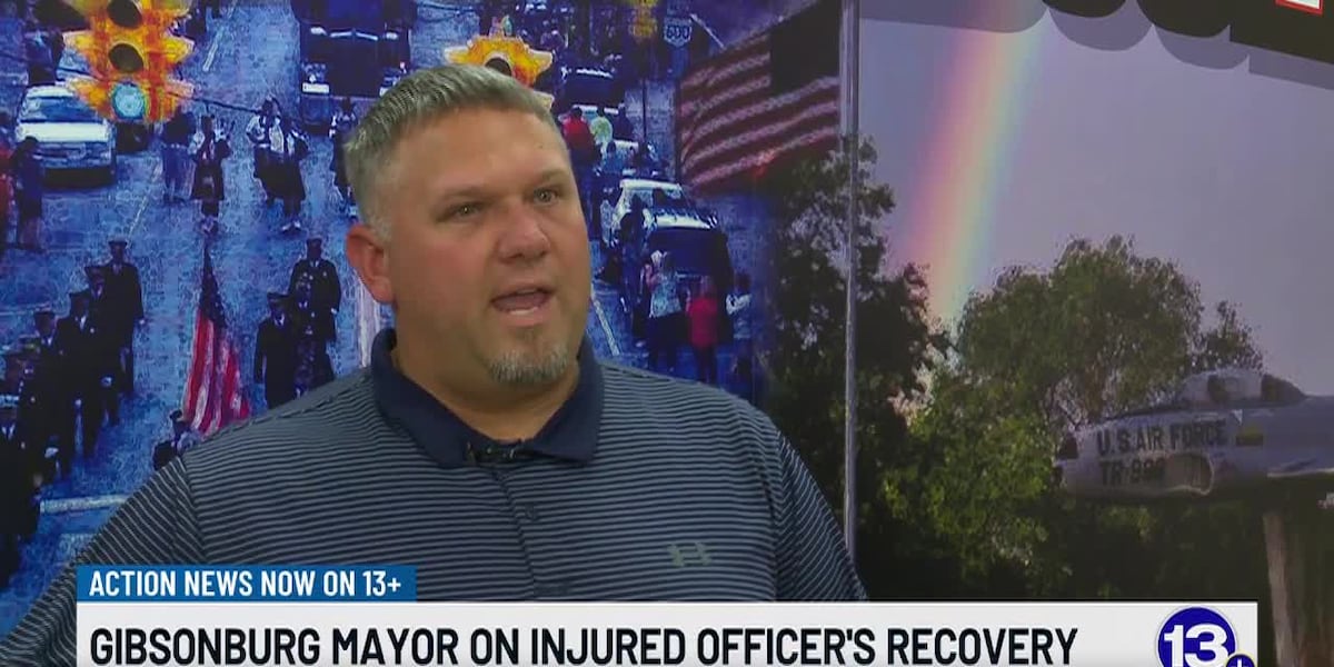 Gibsonburg mayor provides update on police officer recovering from stabbing